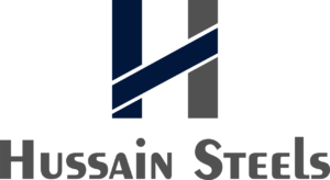 Hussain Steels logo